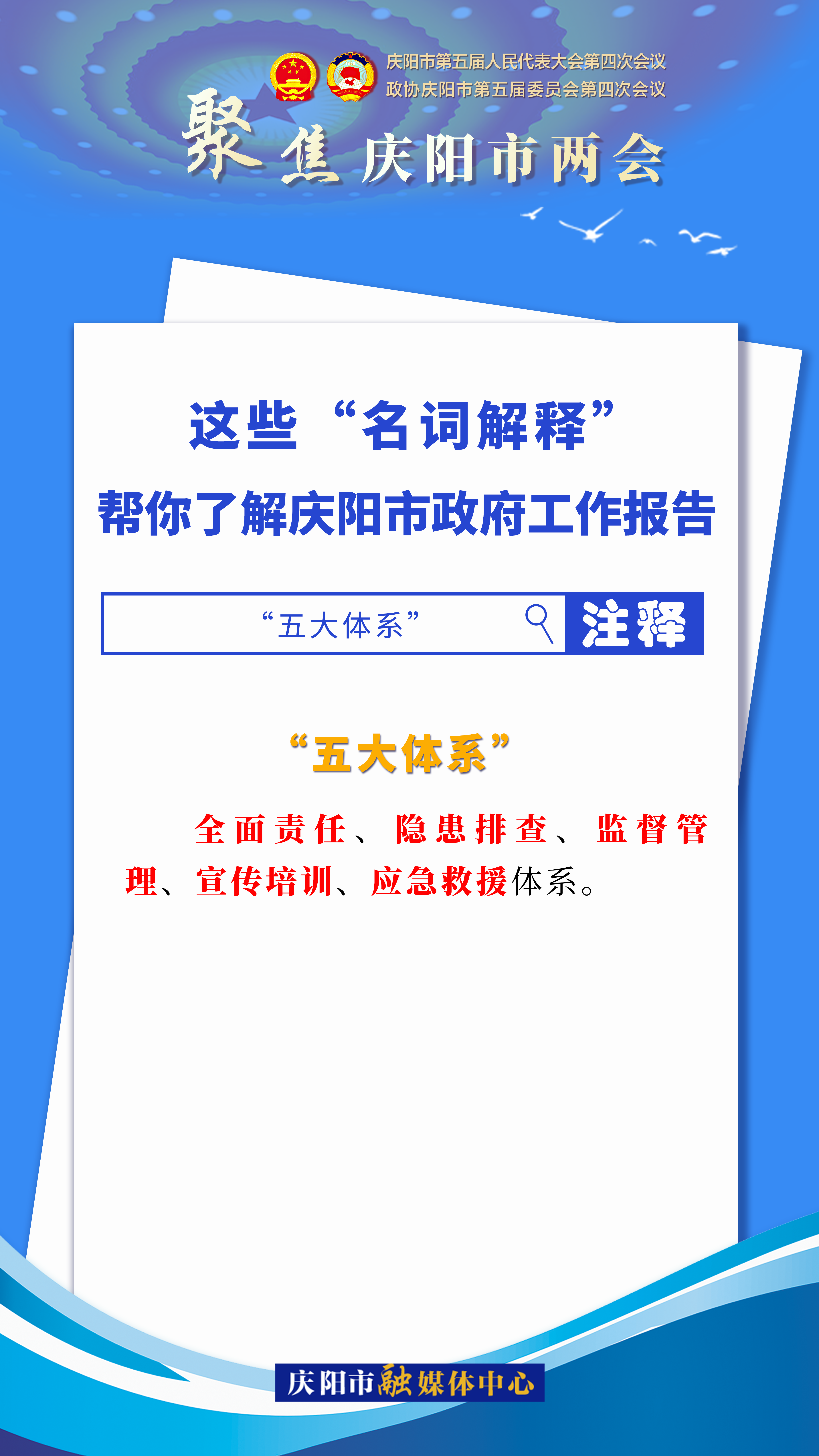 海報(bào)｜這些“名詞解釋”，幫你了解慶陽市政府工作報(bào)告（6）