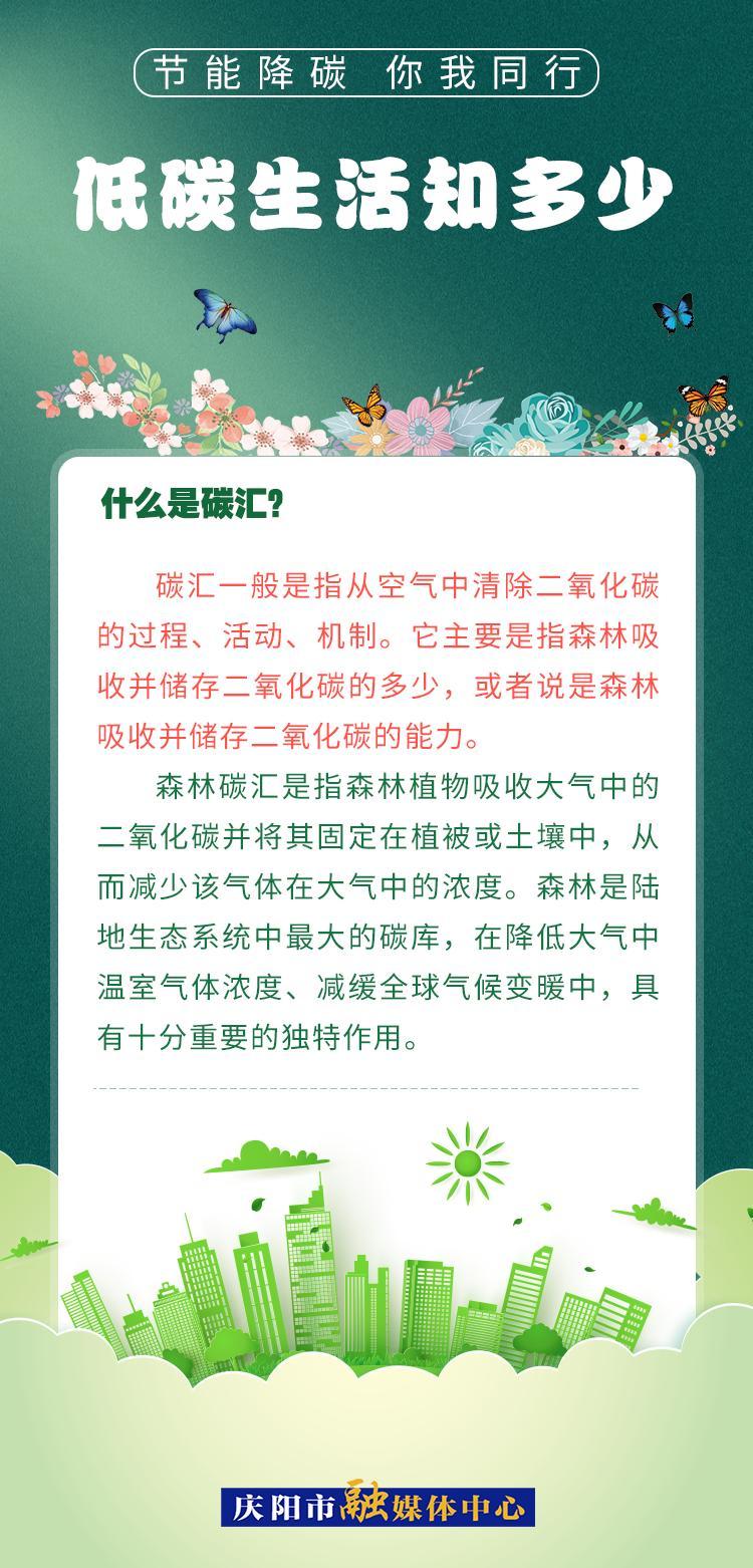 【節(jié)能降碳 你我同行】低碳生活知多少（5）：什么是碳匯？